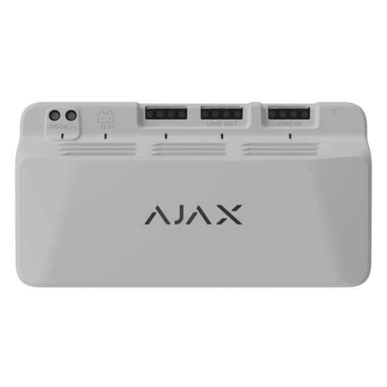 AJAX Superior LineSupply 45W Fibra White Modul poskytujúci napájanie