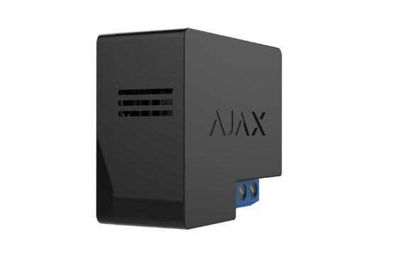 AJAX Relay Black Bezdrôtové bezpotenciálne relé