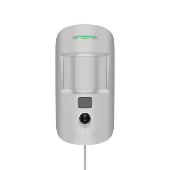 AJAX Superior MotionCam Fibra White Drôtový detektor pohybu