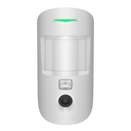 AJAX Superior MotionCam HD PhOD White Bezdrôtový detektor pohybu