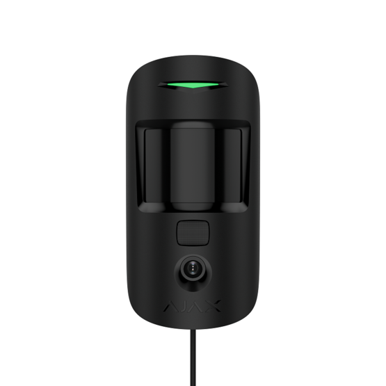 AJAX Superior MotionCam PhOD Fibra Black Drôtový detektor pohybu