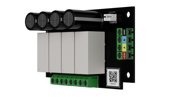 AJAX Superior MultiRelay Fibra 4kanálové relé