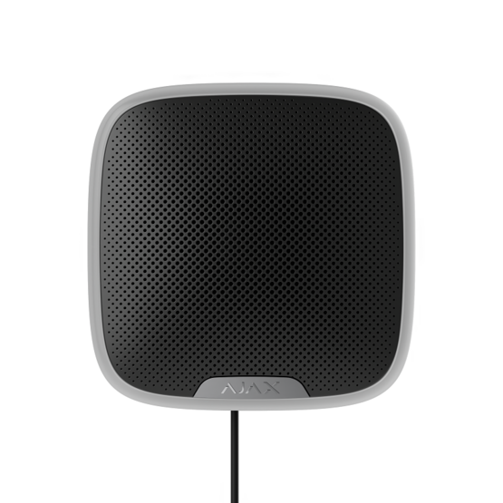 AJAX Superior StreetSiren Fibra Black Drôtová siréna