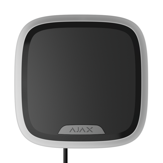 AJAX Superior StreetSiren Plus Fibra Black Drôtová siréna