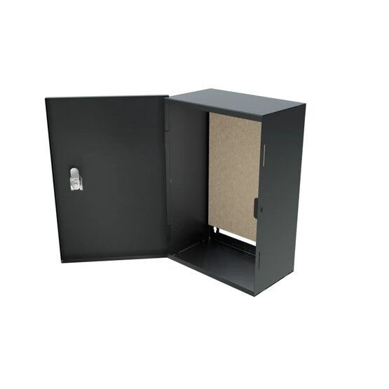 BOX TPR2 BLACK Univerzálna montážna skrinka