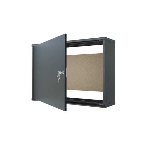 BOX TPR8 BLACK Univerzálna montážna skrinka