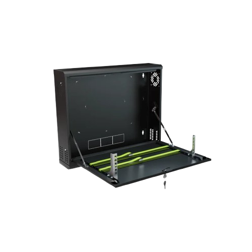 CR19-2U-130-B 19" dátový rozvádzač 2U-130