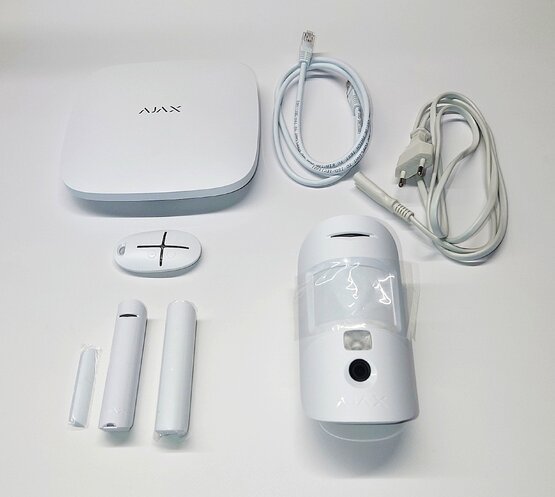 DEMO 0016 AJAX StarterKit Cam White Bezdrôtový set
