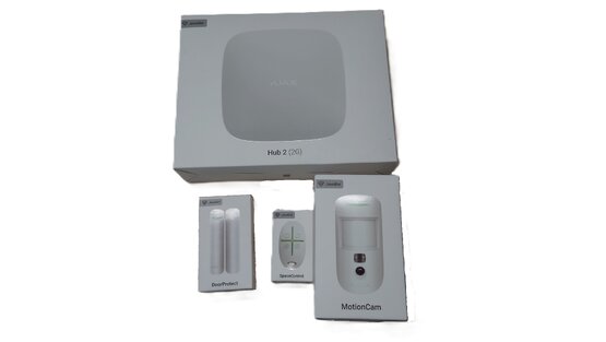 DEMO 0016 AJAX StarterKit White Bezdrôtový set