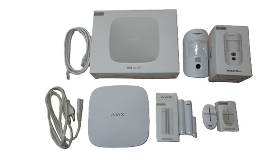 DEMO 0016 AJAX StarterKit White Bezdrôtový set