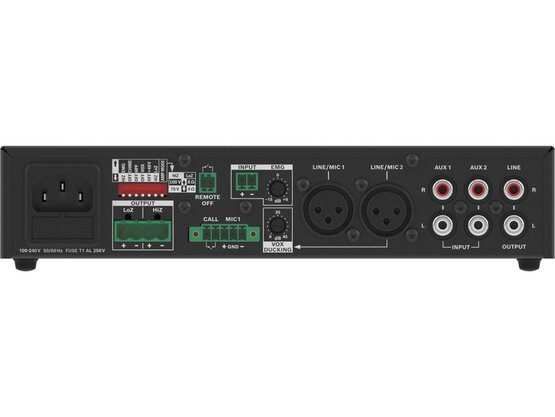 Dynacord U120:1M-EU Analógový mixážny zosilňovač