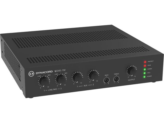 Dynacord U240:1M-EU Analógový mixážny zosilňovač