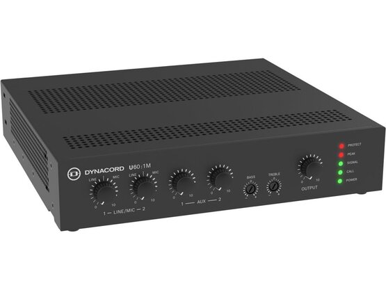 Dynacord U60:1M-EU Analógový mixážny zosilňovač