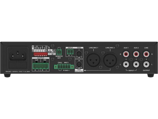 Dynacord U60:1M-EU Analógový mixážny zosilňovač