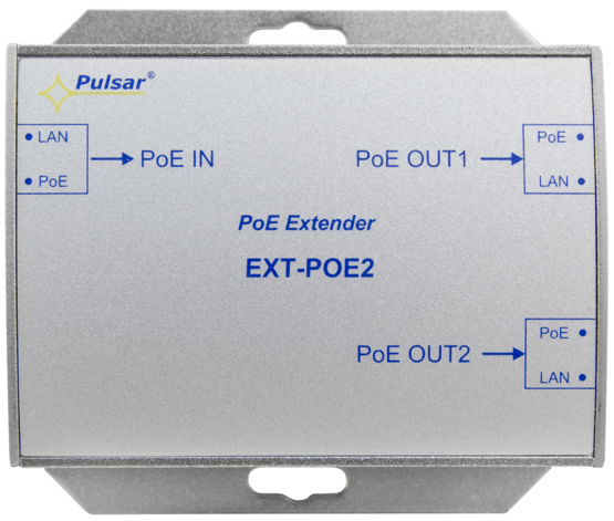 EXT-POE2 POE IP extender - 2 kanálový