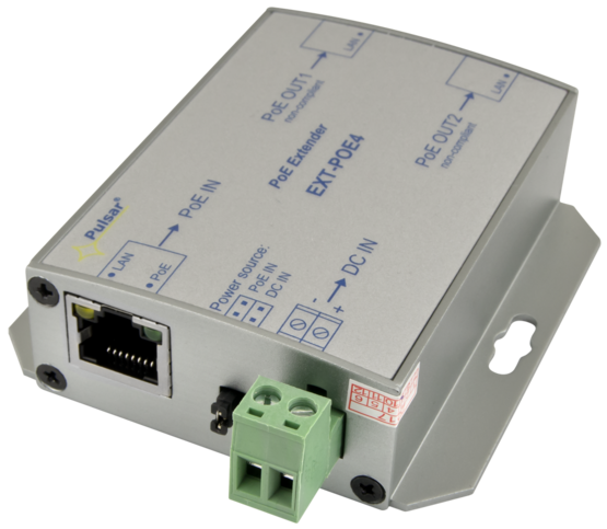 EXT-POE4 POE IP extender - 2 kanálový