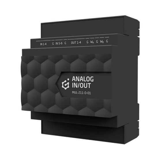 Grenton MUL-211-D-01 Analógový vstupno-vystupný modul