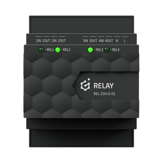 Grenton REL-204-D-02 Reléový výstupný modul