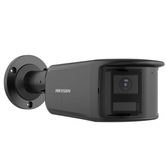HIKVISION DS-2CD2T87G3P-LIS2UY/SL(180°)/BLACK 8 MPx panoramatická Bullet IP kamera
