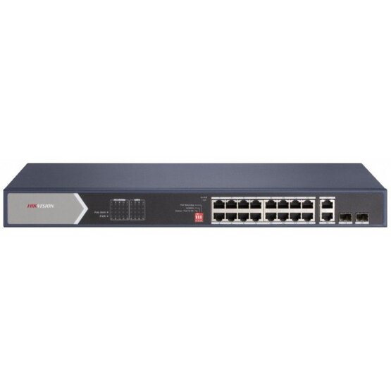 HIKVISION DS-3E0520HP-E 16portový PoE switch