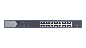 HIKVISION DS-3E1526P-SI 24portových PoE switch