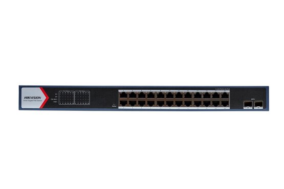 HIKVISION DS-3E1726HP-SI-24P2X 26 portový PoE switch