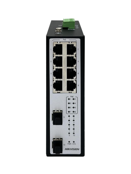 HIKVISION DS-3T2510P 10portový switch