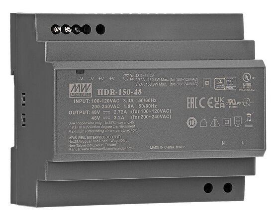 HIKVISION DS-KAW150-4N Zdroj na DIN lištu