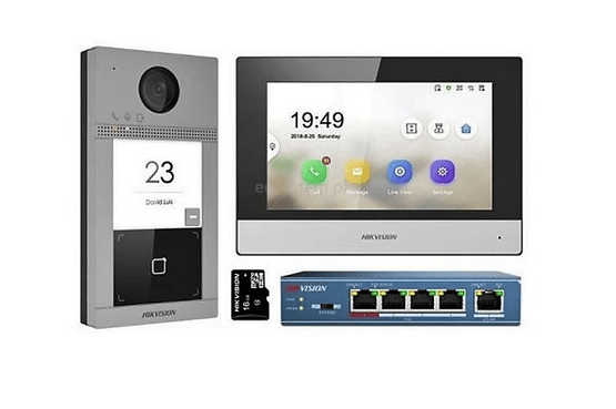 HIKVISION DS-KIS604-S(C) Jednotlačidlový SET IP VILLA