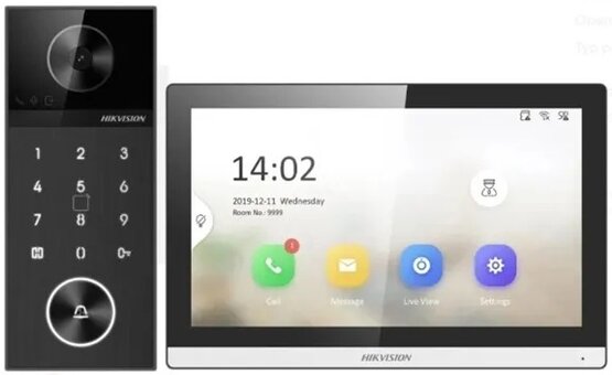 HIKVISION DS-KIS612-P Jednotlačidlový SET IP VILLA