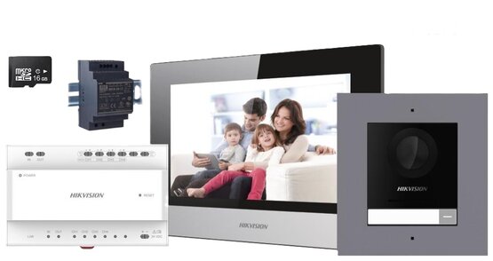 HIKVISION DS-KIS702EY Modulárny dvojvodičový video interkom