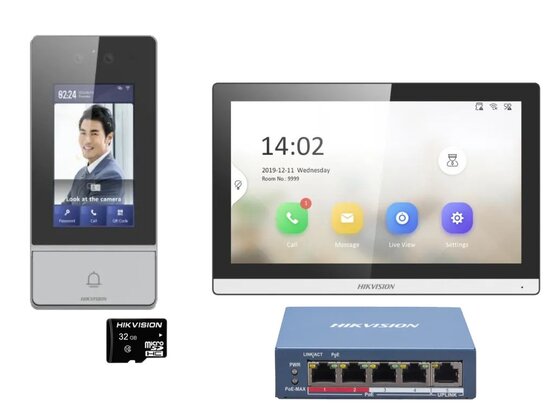 HIKVISION DS-KIS902-S Set IP videovrátnika