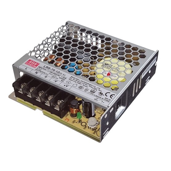MEAN WELL LRS-75-12 Zdroj impulzný 12V/6A