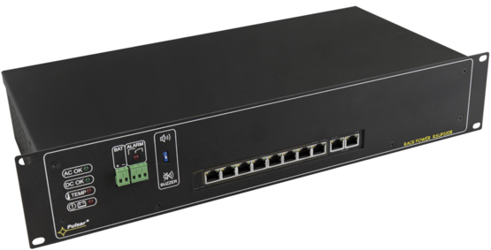 RSUPS108 10-portový switch so zálohovaným zdrojom