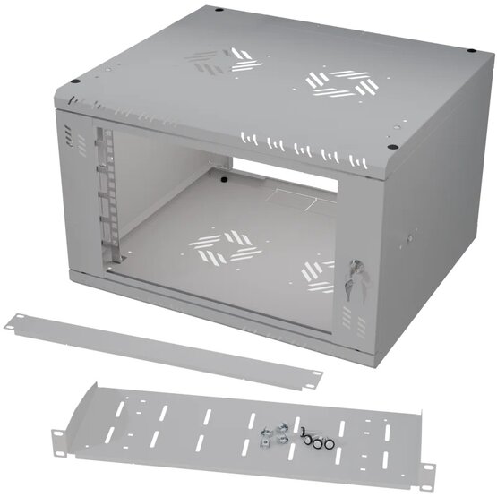 S-SET-RC19-9U-450GG 19" dátový rozvádzač