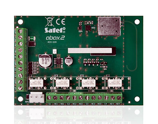 SATEL ACX-220 Expandér určený na pripojenie 4 periférií