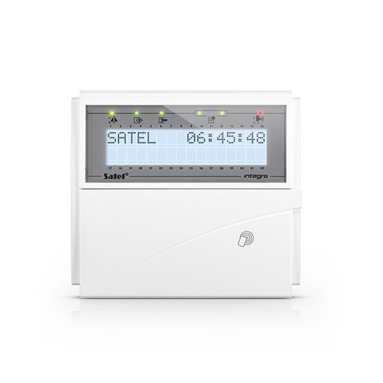SATEL INT-KLCDR-W LCD klávesnica