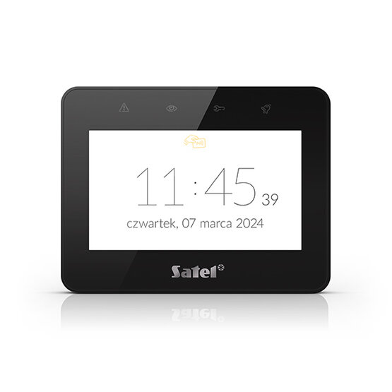 SATEL INT-TSG2R-B Dotyková klávesnica s 4.3” displejom