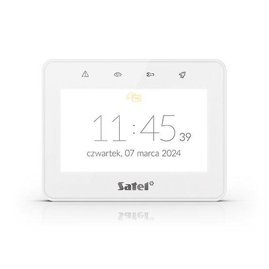 SATEL INT-TSG2R-W Dotyková klávesnica s 4.3” displejom