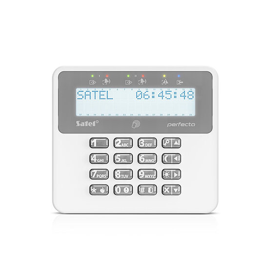 SATEL PRF-LCD-A2 Bezdrôtová klávesnica LCD