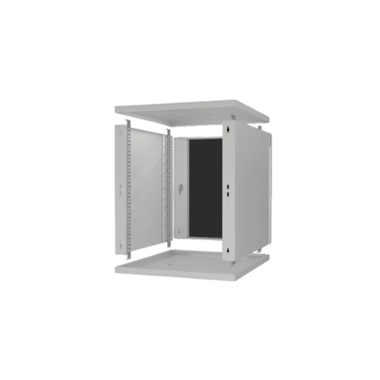 S-RC19-12U-600GG 19" dátový rozvádzač