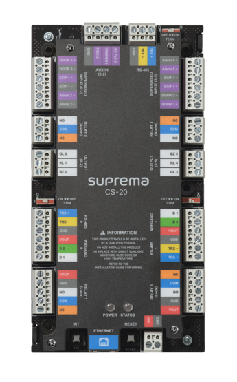 SUPREMA CoreStation 20 Prístupový kontrolér