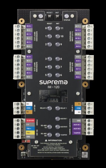 SUPREMA I/O Module (IM-120) Vstupový modul