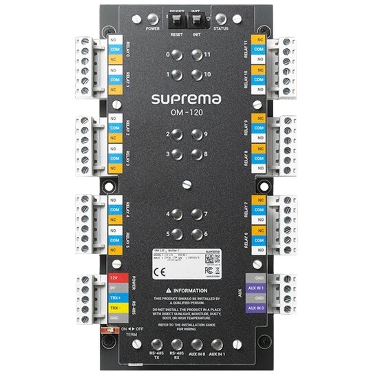 SUPREMA I/O Module (OM-120) Výstupový modul