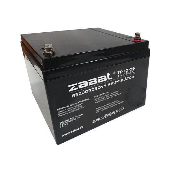 TP 12-26 Bezúdržbový akumulátor