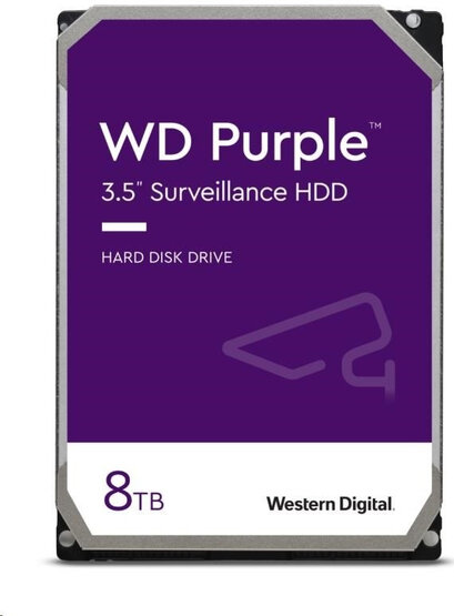 WD85PURZ Hard disk 3,5" s kapacitou 8 TB