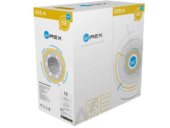 WIREX CAT5E FTP PE E W 305m