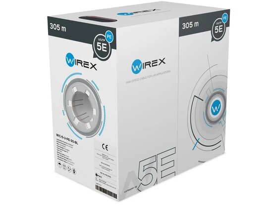 WIREX CAT5E UTP PE E W 305m