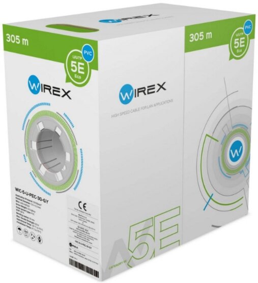 WIREX CAT5E UTP PVC I W 305m