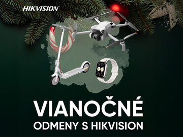 Vianočné odmeny s Hikvision 2025